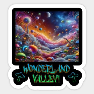 Wonderland Valley Sticker